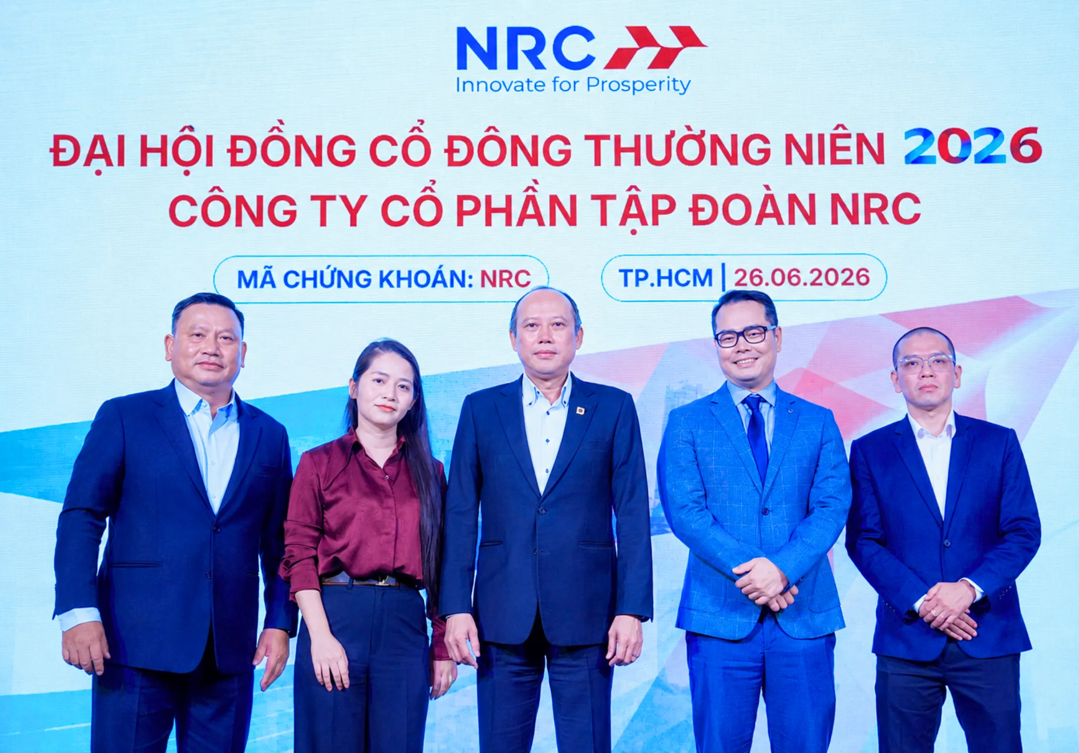  Tập đo&agrave;n NRC đặt mục ti&ecirc;u doanh thu 1.200 tỷ đồng, mở chu kỳ tăng trưởng mới sau Đại hội đồng cổ đ&ocirc;ng 2026