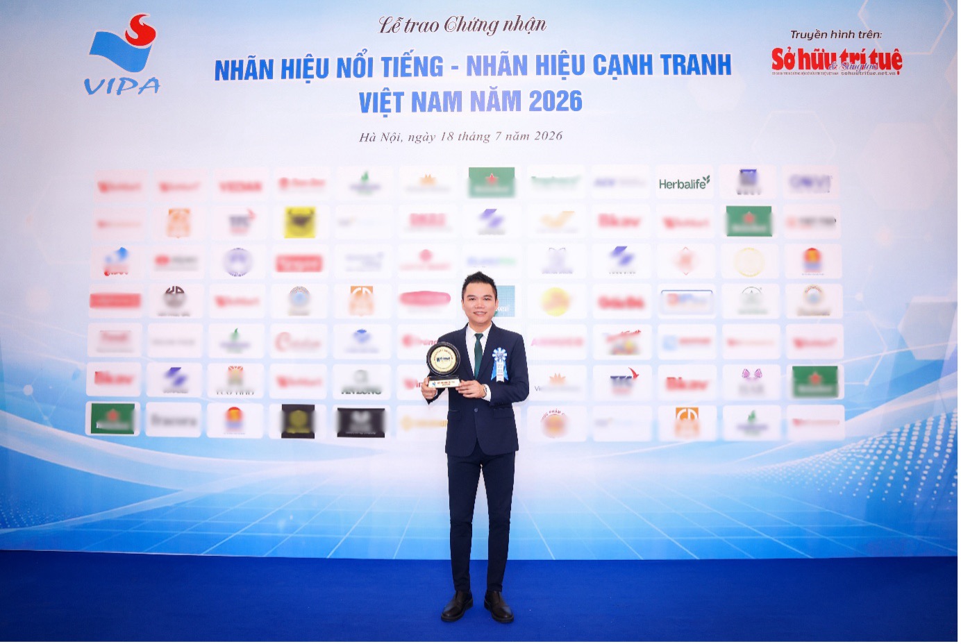 Herbalife Việt Nam được xếp hạng thuộc Top 10 Nh&atilde;n Hiệu Nổi Tiếng Việt Nam năm 2026