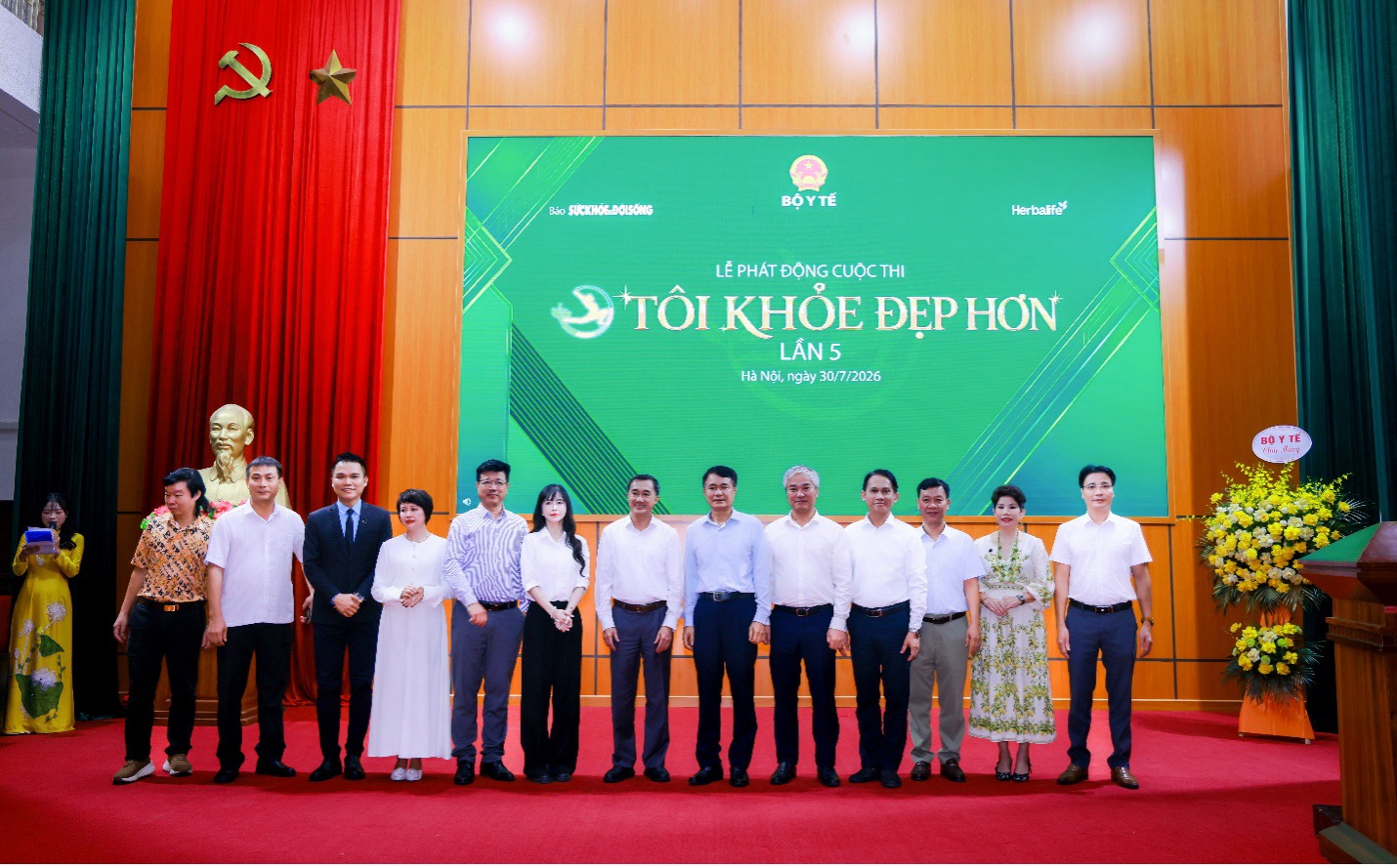  Herbalife Việt Nam đồng h&agrave;nh c&ugrave;ng B&aacute;o Sức khỏe v&agrave; Đời sống tổ chức Cuộc thi &ldquo;T&ocirc;i Khỏe Đẹp Hơn&rdquo; lần thứ 5 để khuyến kh&iacute;ch mọi người trở th&agrave;nh phi&ecirc;n bản tốt hơn của ch&iacute;nh m&igrave;nh