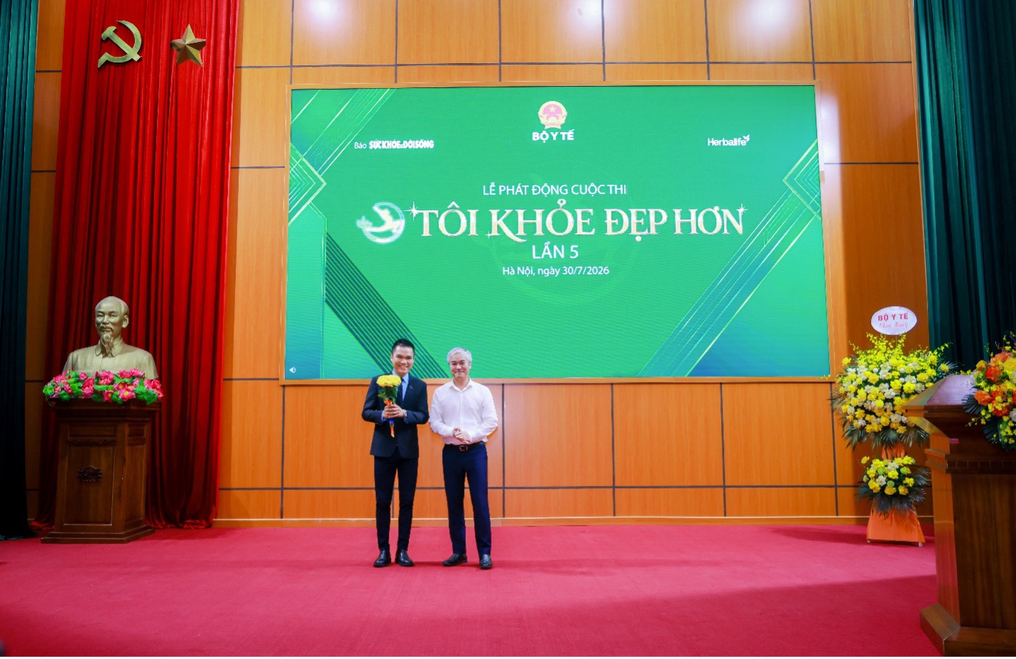  Herbalife Việt Nam đồng h&agrave;nh c&ugrave;ng B&aacute;o Sức khỏe v&agrave; Đời sống tổ chức Cuộc thi &ldquo;T&ocirc;i Khỏe Đẹp Hơn&rdquo; lần thứ 5 để khuyến kh&iacute;ch mọi người trở th&agrave;nh phi&ecirc;n bản tốt hơn của ch&iacute;nh m&igrave;nh