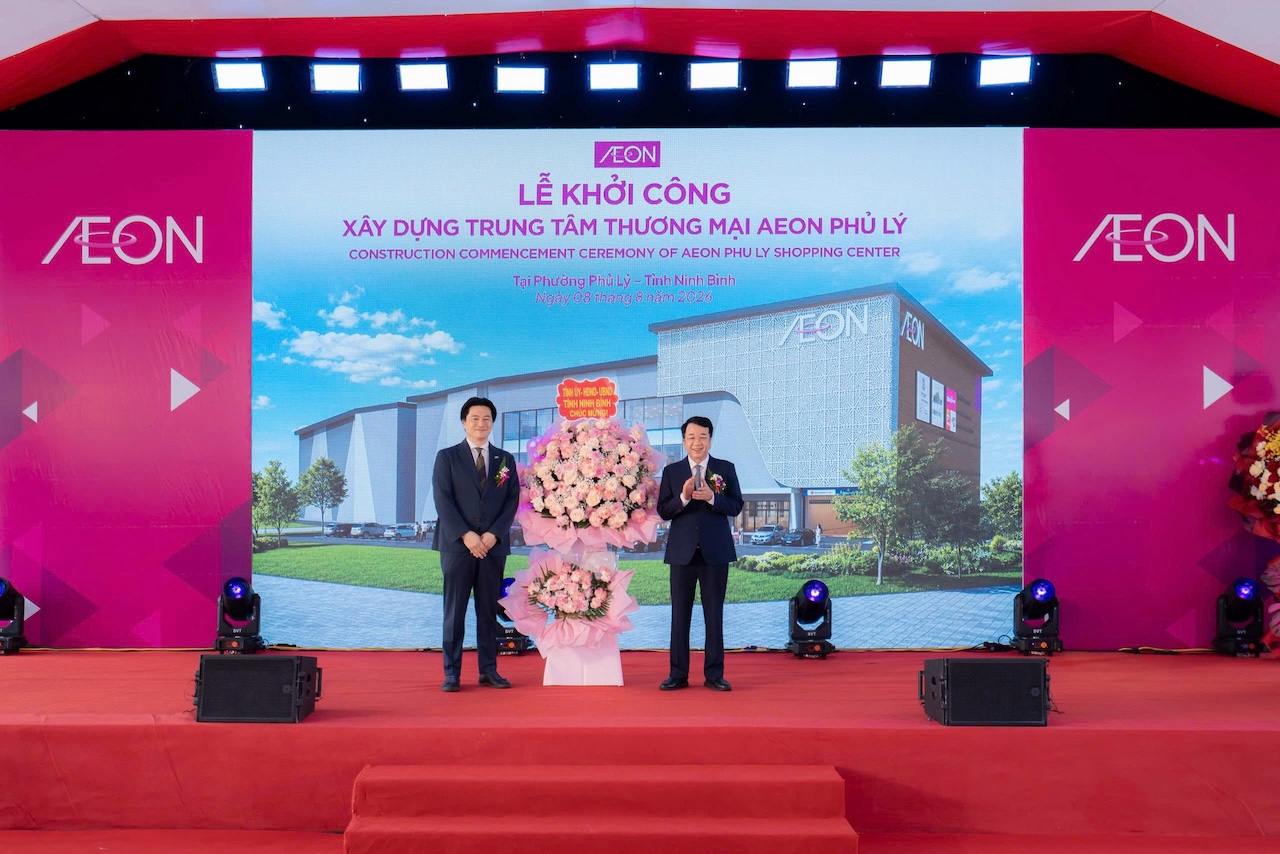Khởi công AEON Phủ Lý: Hướng đến biểu tượng thương mại mới của Ninh Bình