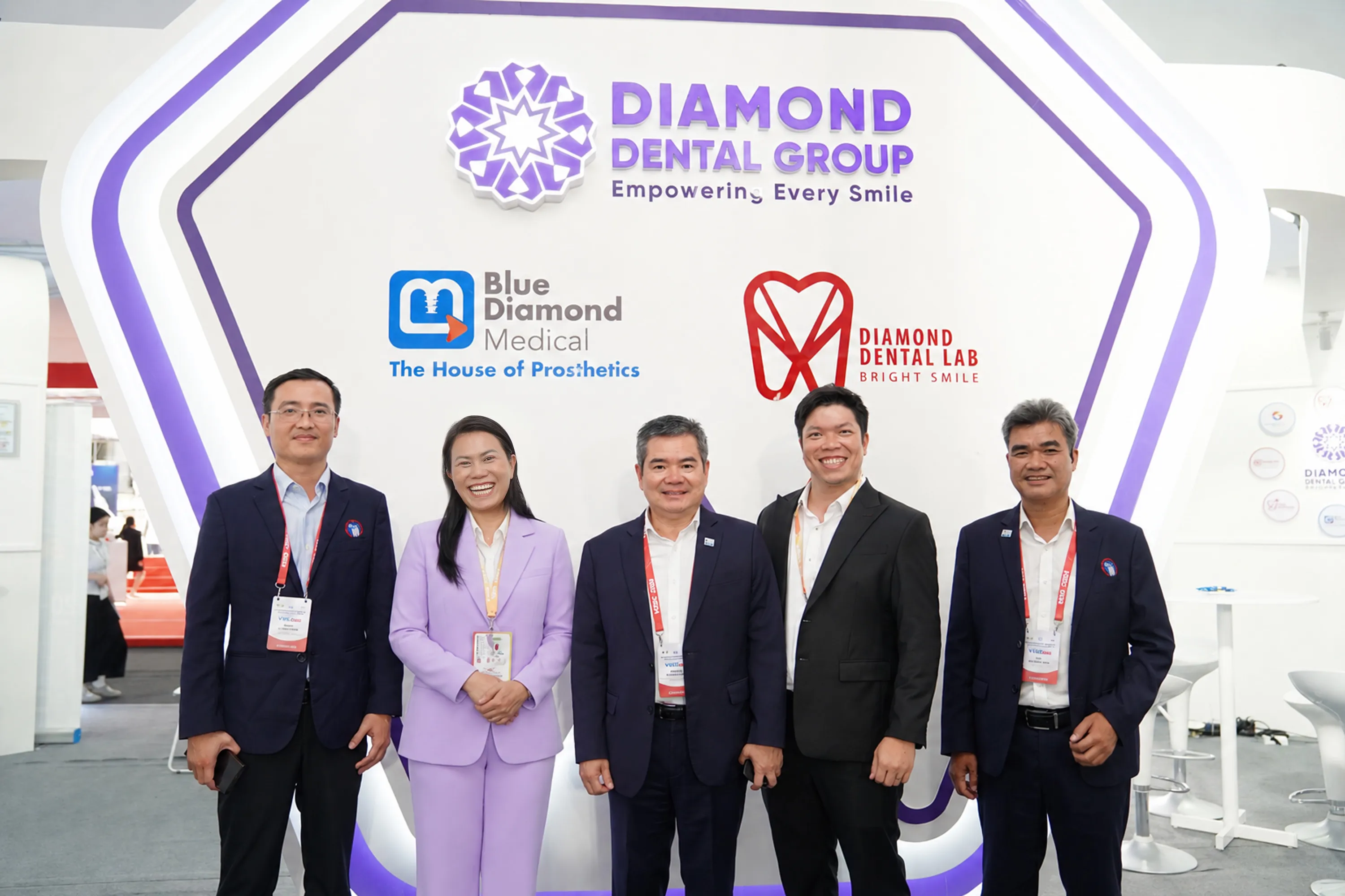 Diamond Dental Group tự hào là nhà tài trợ vàng cùng VIDEC 2026 với chủ đề “Nha khoa thông minh và bền vững”