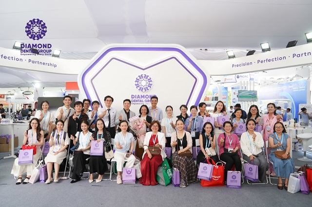Diamond Dental Group tự hào là nhà tài trợ vàng cùng VIDEC 2026 với chủ đề “Nha khoa thông minh và bền vững”