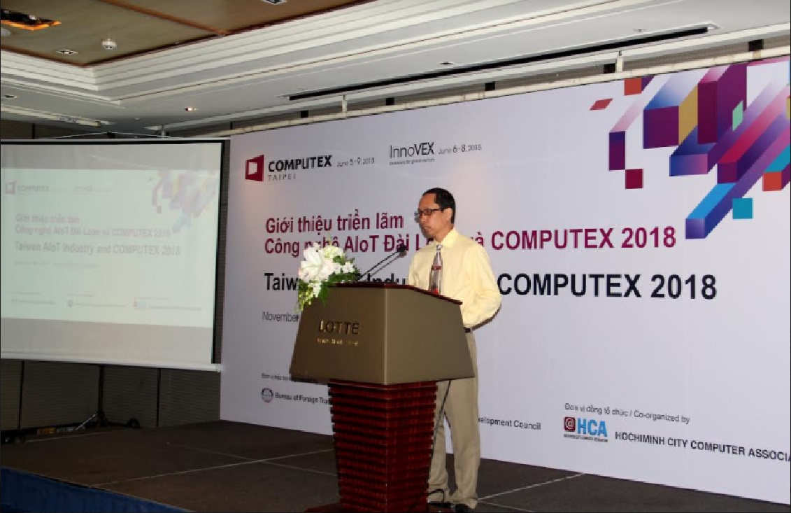Taitra xúc tiến ngành công nghiệp AIoT của Đài Loan và giới thiệu Computex 2018 đến Việt Nam