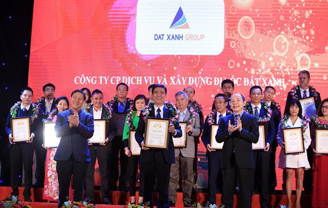 Đất Xanh xuất sắc vinh danh Top 500 doanh nghiệp lớn nhất Việt Nam năm 2017