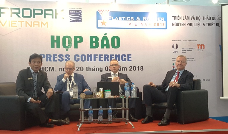 TP.HCM: Khai mạc triển lãm ProPak Vietnam 2018 và Plastics & Rubber Vietnam 2018