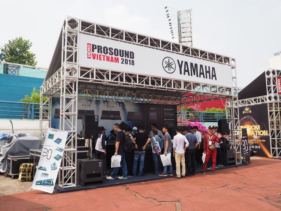 Prosound 2018 - Yamaha giới thiệu các dòng Mixer Kỹ Thuật Số mới