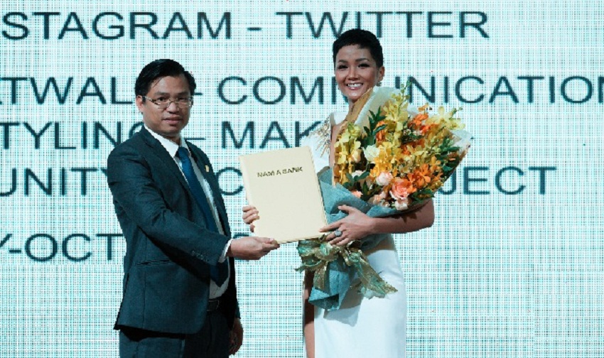 Hoa hậu H’Hen Niê trở thành “Đại sứ nhân ái” của Nam A Bank