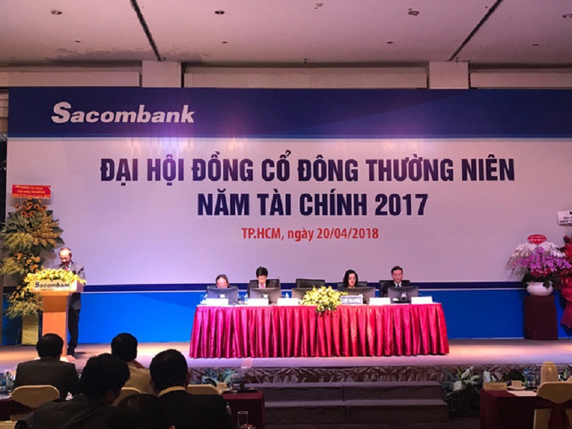 Sacombank tổ chức đại hội cổ đông thường niên 2018