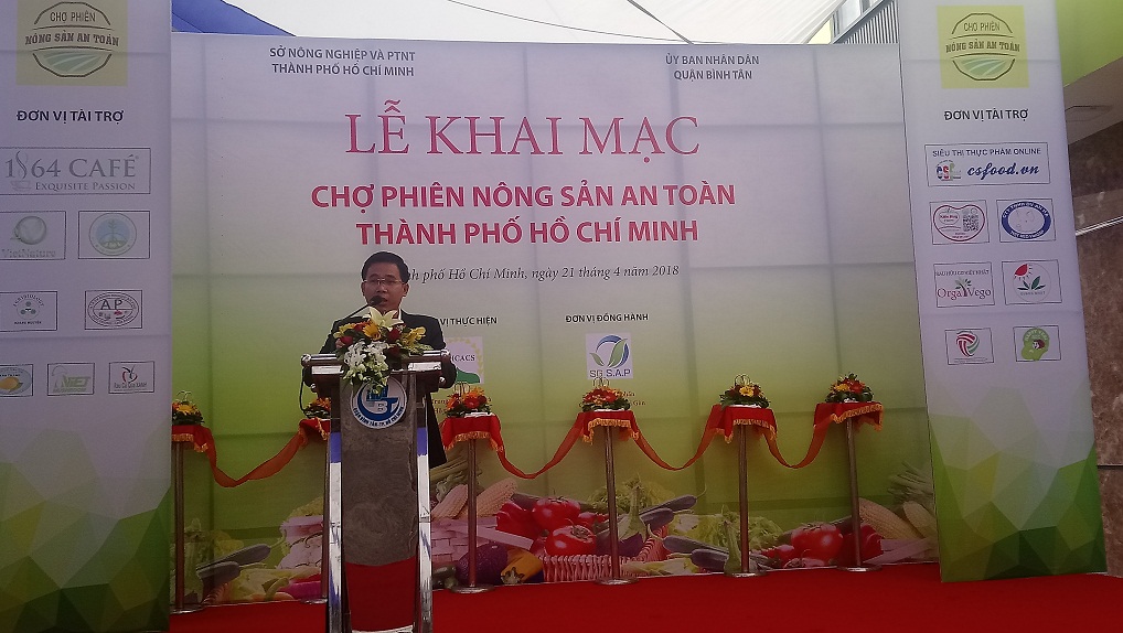 Khai mạc chợ phiên nông sản an toàn TP.HCM – Quận Bình Tân