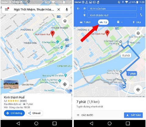 Google Maps thêm tính năng dẫn đường dành riêng cho xe máy tại Việt Nam