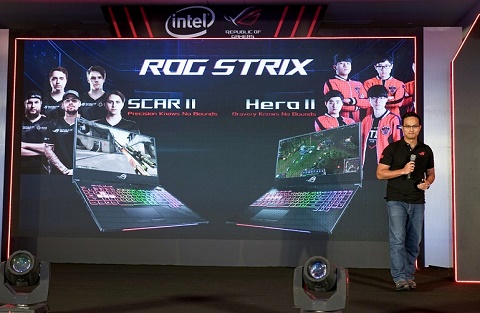 ASUS Republic of Gamers ra mắt cặp đôi laptop Strix SCAR II và Hero II tại Việt Nam