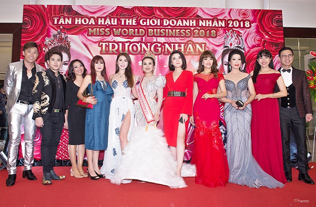 Dàn Sao đình đám đến dự Thank Party Hoa hậu Thế giới Doanh Nhân 2018 Trương Nhân