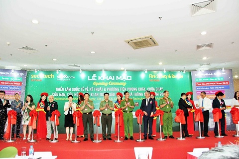 TP. Hồ Chí Minh: triển lãm PCCC thu hút hơn 300 đơn vị tham gia.