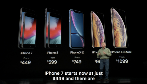 iPhone 7 giảm giá, iPhone X và 6s bị Apple 'khai tử'