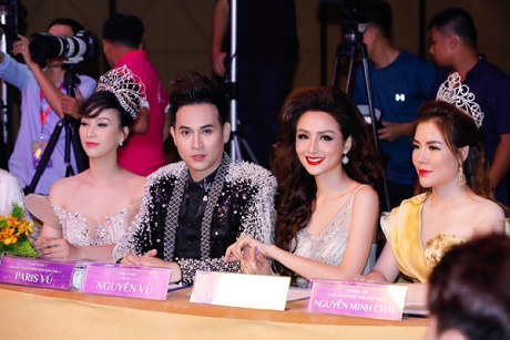 Nguyên Vũ, hoa hậu Diễm Hương ngồi 'ghế nóng' cuộc thi sắc đẹp tại Malaysia