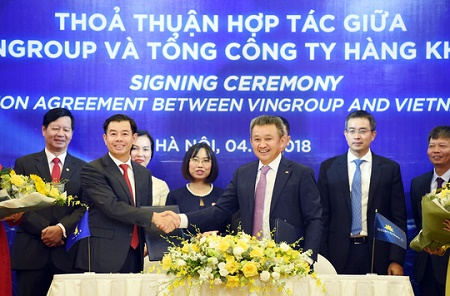 Vingroup hợp tác với Vietnam Airlines