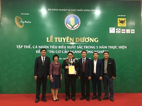C.P. Việt Nam nhận giải thưởng cao quý Doanh nghiệp vì nhà nông