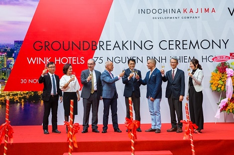 Khởi công xây dựng khách sạn Wínk đầu tiên trong chuỗi 20 khách sạn tại Việt Nam