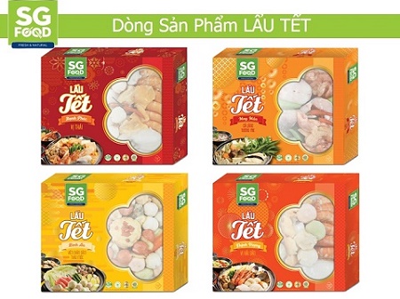 Sài Gòn Food ra mắt nhiều sản phẩm Tết 2019