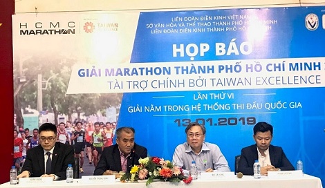 Hơn 9.000 vận động viên tranh tài giải Marathon TPHCM 2019