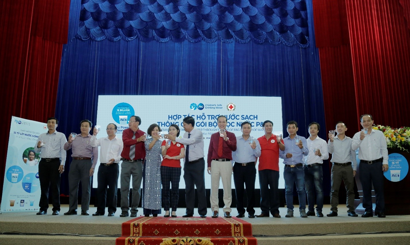 Công ty P&G cùng Hội Chữ Thập Đỏ Việt Nam tổ chức Lễ Kỷ Niệm Ngày Nước Thế Giới