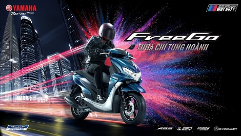 Yamaha Motor Việt Nam ra mắt xe tay ga FreeGo 125cc năng động, thể thao
