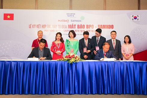 TPHCM: Công ty hàng đầu BPO Samkoo - Hàn Quốc hợp tác đầu tư với Mắt Bão BPO