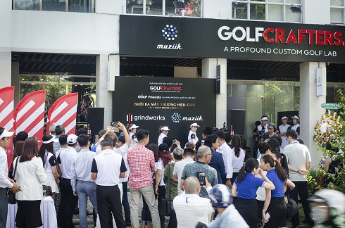 Golfcrafters phân phối độc quyền hai thương hiệu Golf Grindworks và Muziik từ Nhật Bản