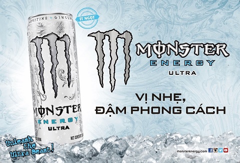 Sản phẩm mới “Monster Energy Ultra” chính thức có mặt tại Việt Nam