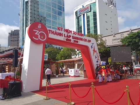 Saigon Co.op khai mạc ngày hội Triệu tin yêu tại Phố đi bộ Nguyễn Huệ