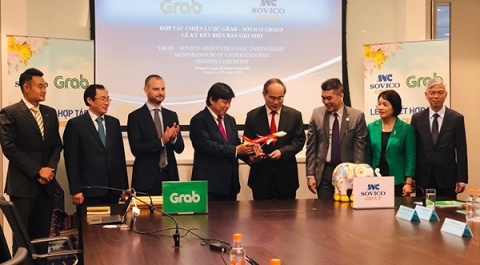 Sovico Group bắt tay chiến lược toàn diện với Grab