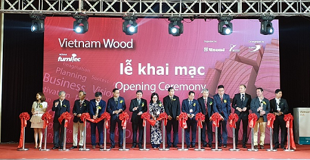 TP.HCM: Khai mạc triển lãm Quốc tế VietnamWood lần thứ 13 - 2019