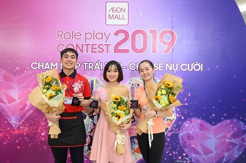 Nguyễn Thị Hòa vượt qua gần 400 thí sinh, dành ngôi vị cao nhất trong cuộc thi Nhập vai do AEONMALL Việt Nam tổ chức
