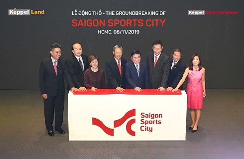 TP.HCM: Keppel động thổ dự án khu đô thị thể thao Saigon Sports City