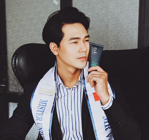 Nam vương Nguyễn Luân trở thành đại sứ hình ảnh của thương hiệu mỹ phẩm xứ Hàn RX88