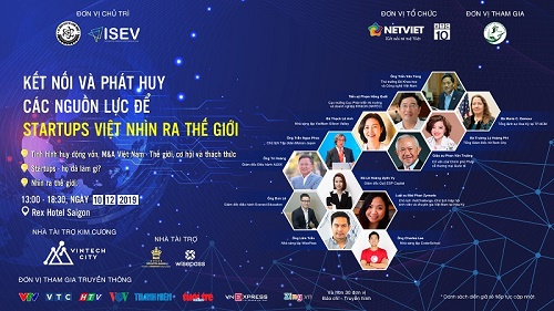 VTC 10 NETVIET tổ chức Hội thảo “Kết nối và phát huy các nguồn lực để startups Việt nhìn ra thế giới
