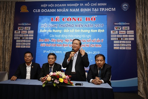 TPHCM: Sắp diễn ra hội nghị thường niên năm 2019 của CLB Doanh nhân Nam Định