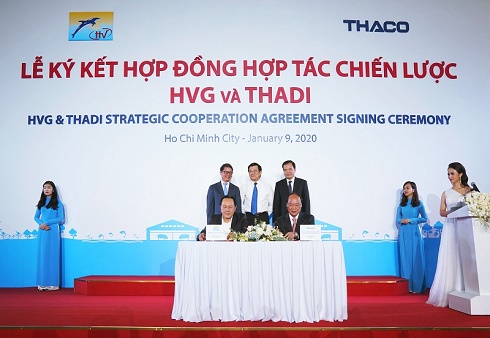 HGV ký kết chiến lược với THADI: Đặt mục tiêu doanh thu xuất khẩu năm 2020 của hai công ty là 1 tỷ 150 triệu USD