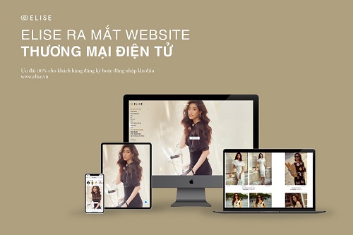 Thời trang Elise chính thức ra mắt Website Thương Mại Điện Tử tại thời điểm khách hàng ưu tiên lựa chọn mua hàng trực tuyến trong bối cảnh Corona Viru
