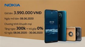Nokia 5.3 lên kệ tại Việt Nam giá 4 triệu
