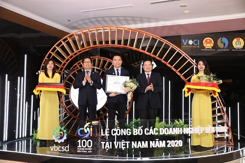 Herbalife Việt Nam tiếp tục được vinh danh Top 100 Doanh nghiệp Bền vững Việt Nam 2020