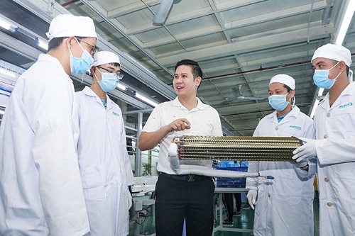 Giữa thời Covid-19, Asanzo đầu tư dây chuyền sản xuất máy lạnh hiện đại mới