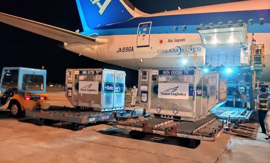 Thêm 1 triệu liều vắc xin phòng COVID-19 do Nhật Bản viện trợ sẽ về đến Việt Nam vào ngày 16/7