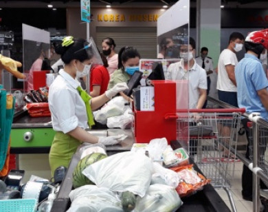 Siêu thị, chợ truyền thống tại Hà Nội: Nhiều biện pháp hay phòng, chống dịch Covid-19