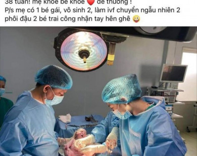 Thông tin bác sĩ rút ống thở của mẹ để cứu sản phụ sắp sinh là bịa đặt