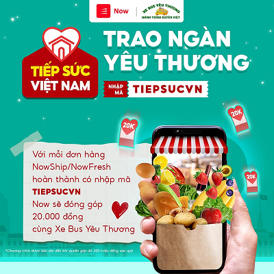 Chương trình “Tiếp Sức Việt Nam - Trao Ngàn Yêu Thương” mang 2.000 phần quà đến với hoàn cảnh khó khăn