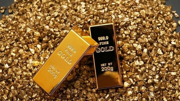 Vàng trong nước và thế giới cùng tăng trong phiên đầu tuần