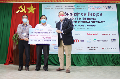 Chiến dịch “Hướng về miền Trung – Our Hearts to Central Vietnam” của VinaCapital Foundation tại huyện Nam Trà My đã quyên góp hơn 5,6 tỷ đồng