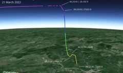 Máy bay Trung Quốc gần đạt tốc độ âm thanh trước khi rơi